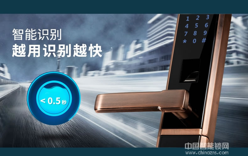 凱帝羅斯家用木門鋅合金密碼鎖 手機遠程電子鎖