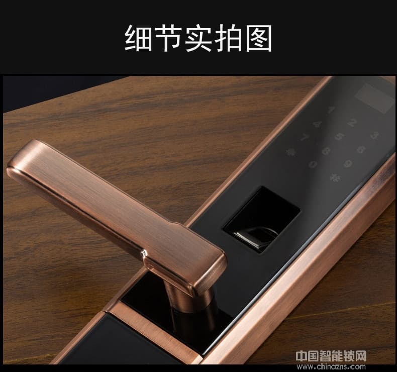 凱帝羅斯家用木門鋅合金密碼鎖 手機遠程電子鎖