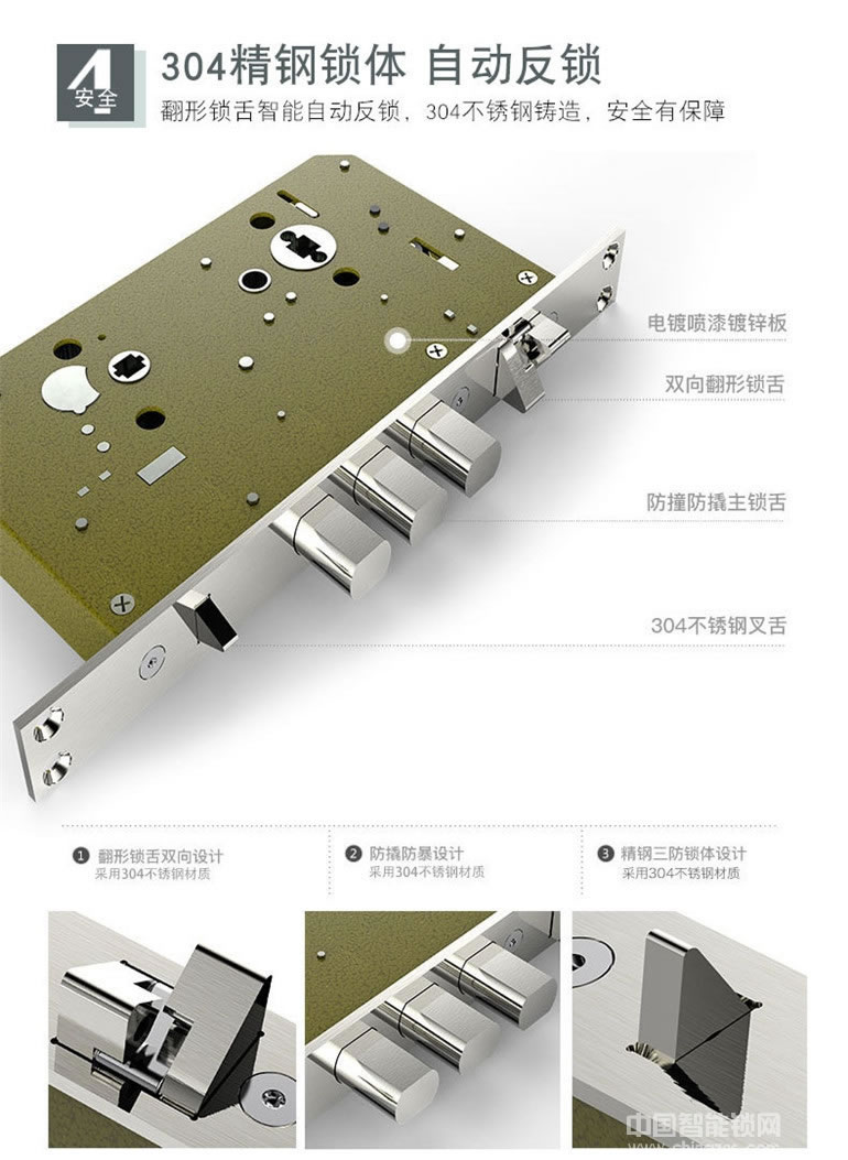 凱帝羅斯全自動指紋鎖 紅外感應(yīng)智能鎖