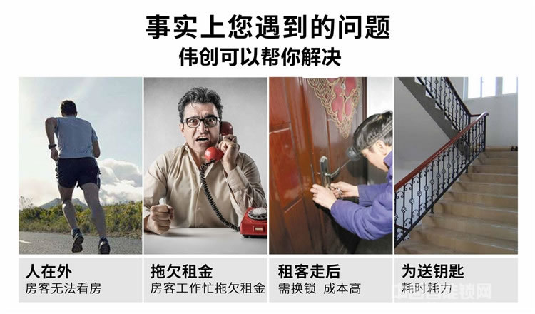 偉創(chuàng)智能鎖 入戶門密碼刷卡鎖 智能電子密碼鎖