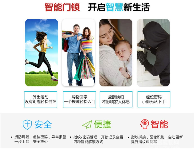 偉創(chuàng)智能鎖 紅外感應(yīng)智能鎖 自動(dòng)滑蓋指紋密碼鎖