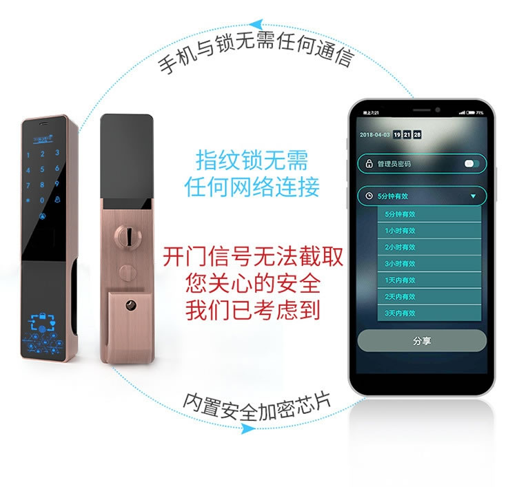 維也納智能鎖全自動指紋鎖密碼鎖 家用防盜門大門鎖