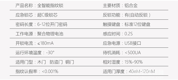 維也納智能鎖 滑蓋密碼鎖電子鎖 家用防盜門智能鎖