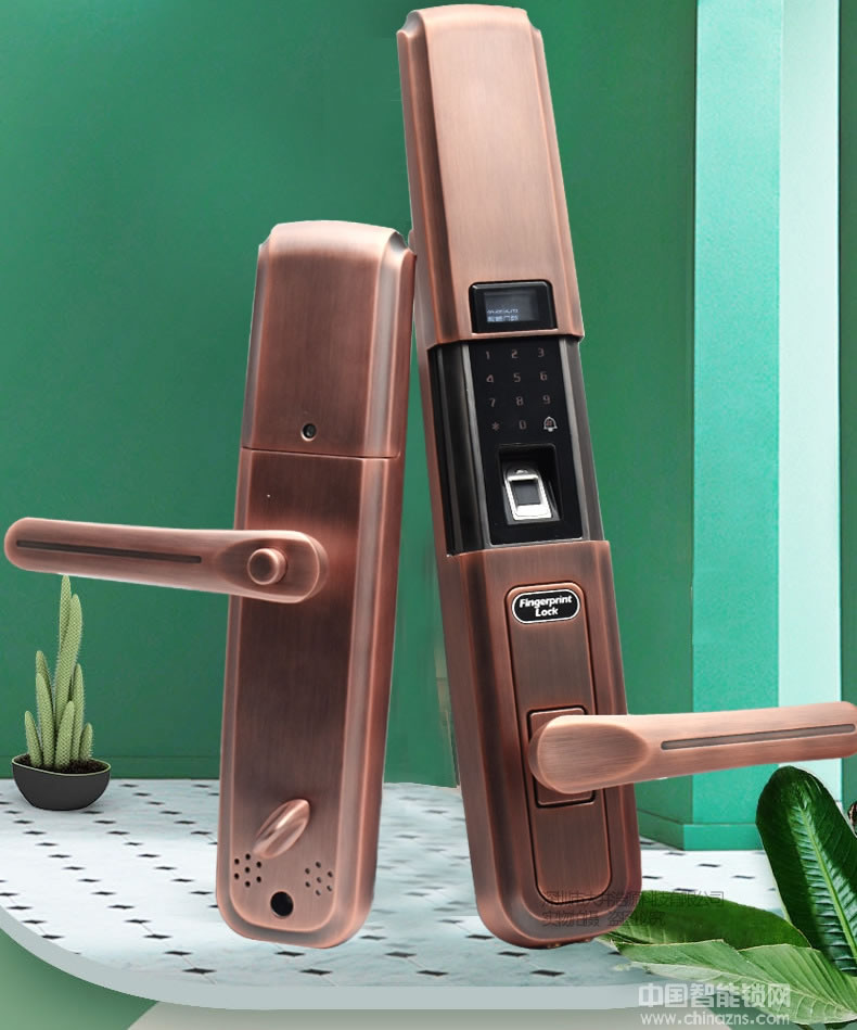 盈悅智能鎖 APP遠(yuǎn)程指紋鎖 家用防盜門鎖