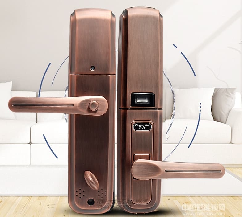 盈悅智能鎖 APP遠(yuǎn)程指紋鎖 家用防盜門鎖
