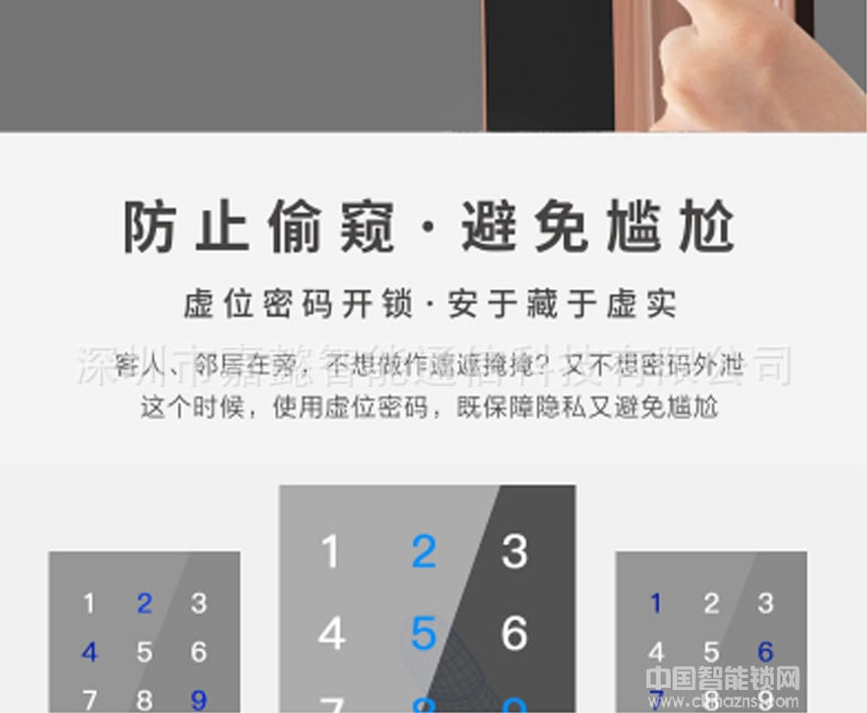 多多智能鎖 全自動家用防盜門指紋鎖 APP智能門鎖