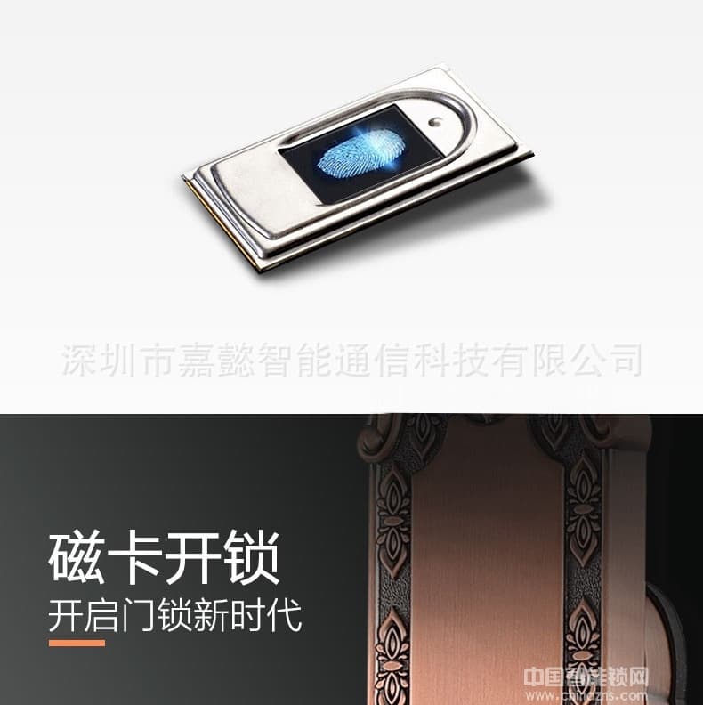 多多智能鎖 別墅大門指紋鎖 豪華拉手智能鎖