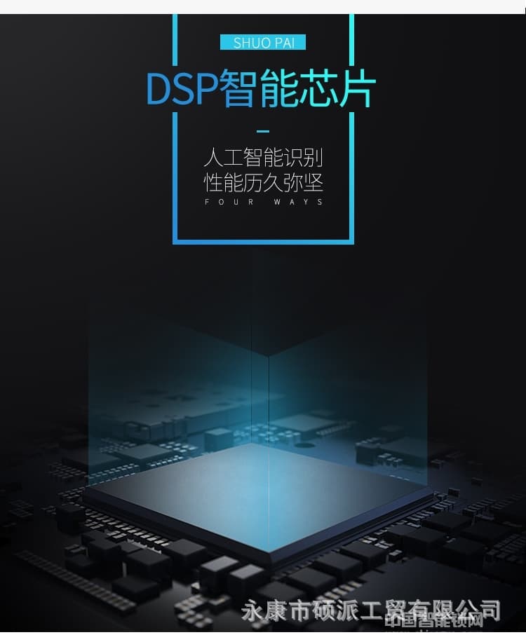 碩派半導體指紋鎖 家用防盜智能鎖