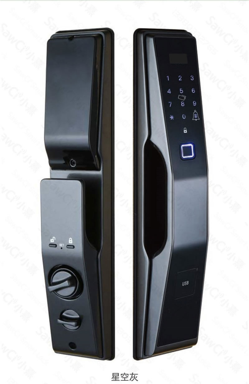 小熹全自動指紋鎖 入戶門防盜門智能鎖