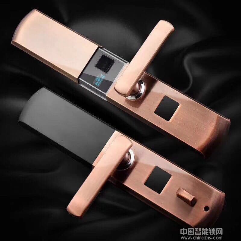 恩比德半導體滑蓋APP智能鎖 家用指紋密碼鎖