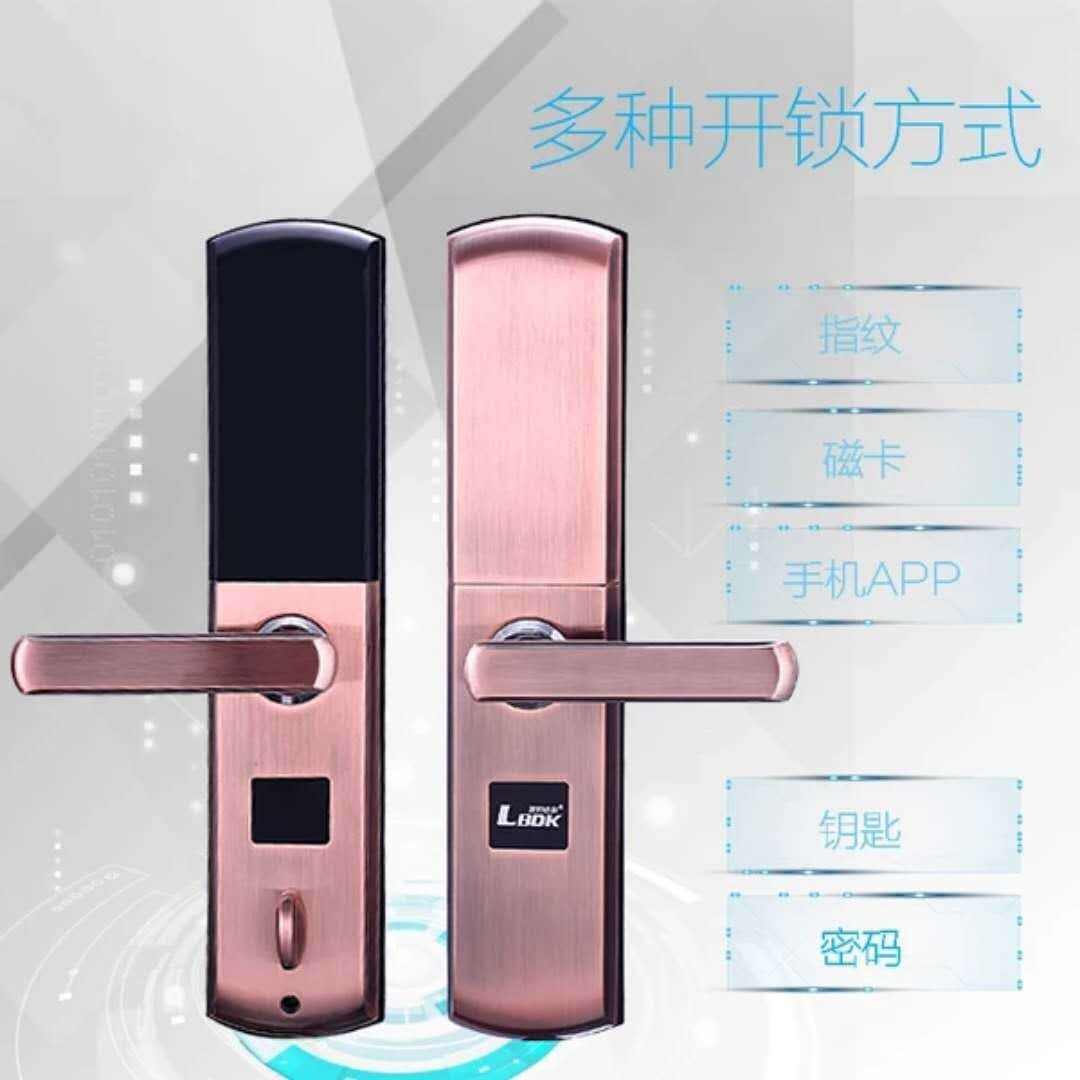 恩比德智能家居指紋密碼鎖 遠程操控智能鎖