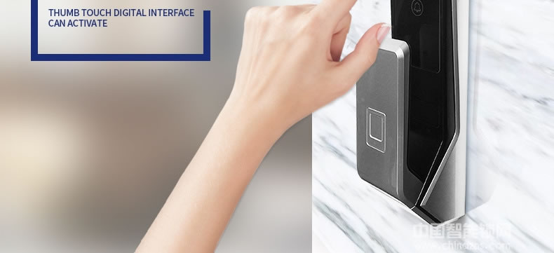 宇飛鴻指紋鎖 全自動高端智能指紋鎖 推拉式電子感應鎖