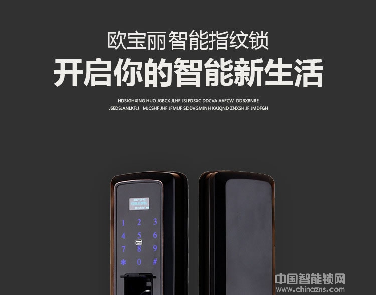 歐寶麗智能鎖 APP遠(yuǎn)程操控智能鎖 室內(nèi)感應(yīng)電子鎖