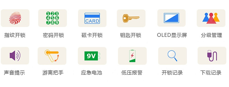 樸盾智能鎖 304不銹鋼直板指紋鎖 全觸摸屏智能鎖