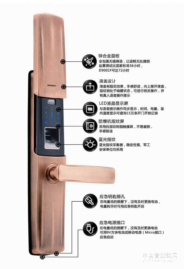 百思易智能鎖D9001F 雙系統(tǒng)運行