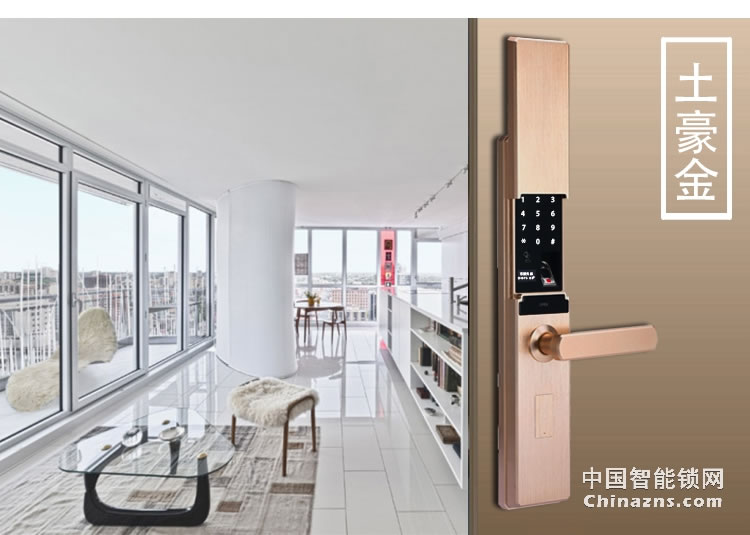 愛爾家全自動(dòng)智能鎖H5 半導(dǎo)體指紋識(shí)別