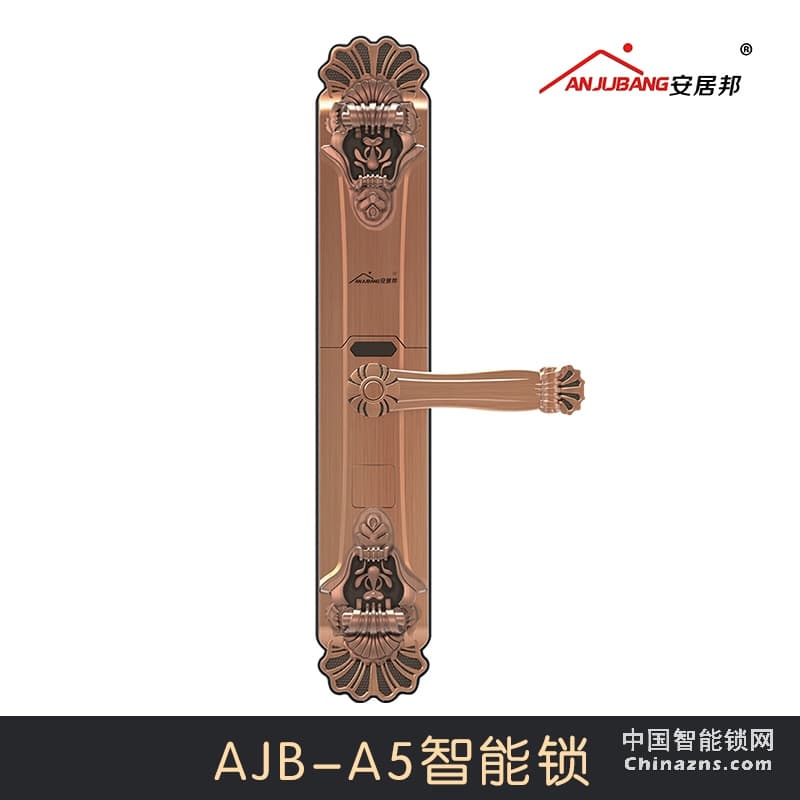 安居邦家用智能鎖 磁卡鎖 指紋鎖AJB-A5