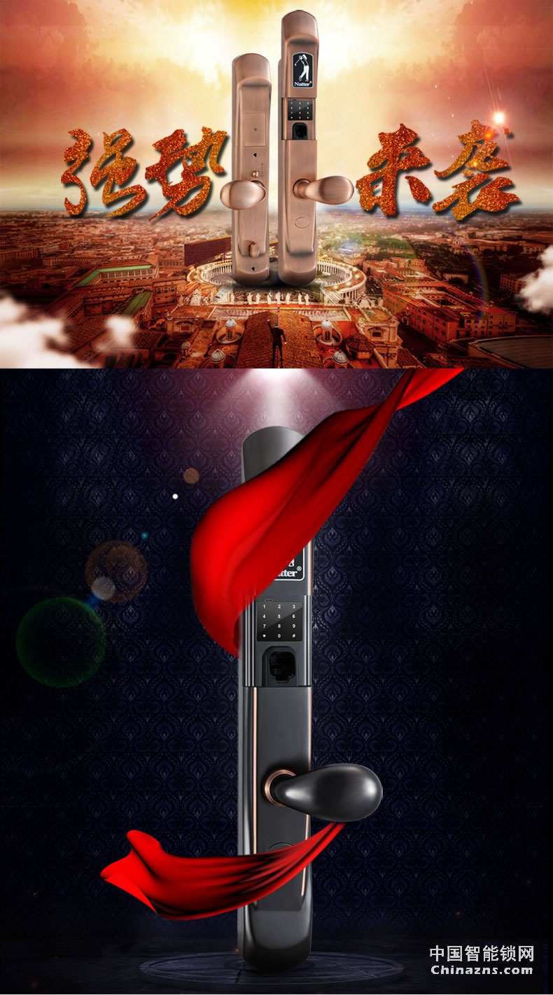 耐特靜脈1號智能鎖 防貓眼電子鎖