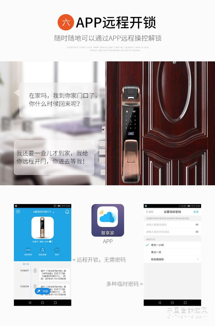 e家鎖智能鎖指紋鎖密碼鎖刷卡磁卡鎖電子鎖家用防盜門(mén)禁鎖