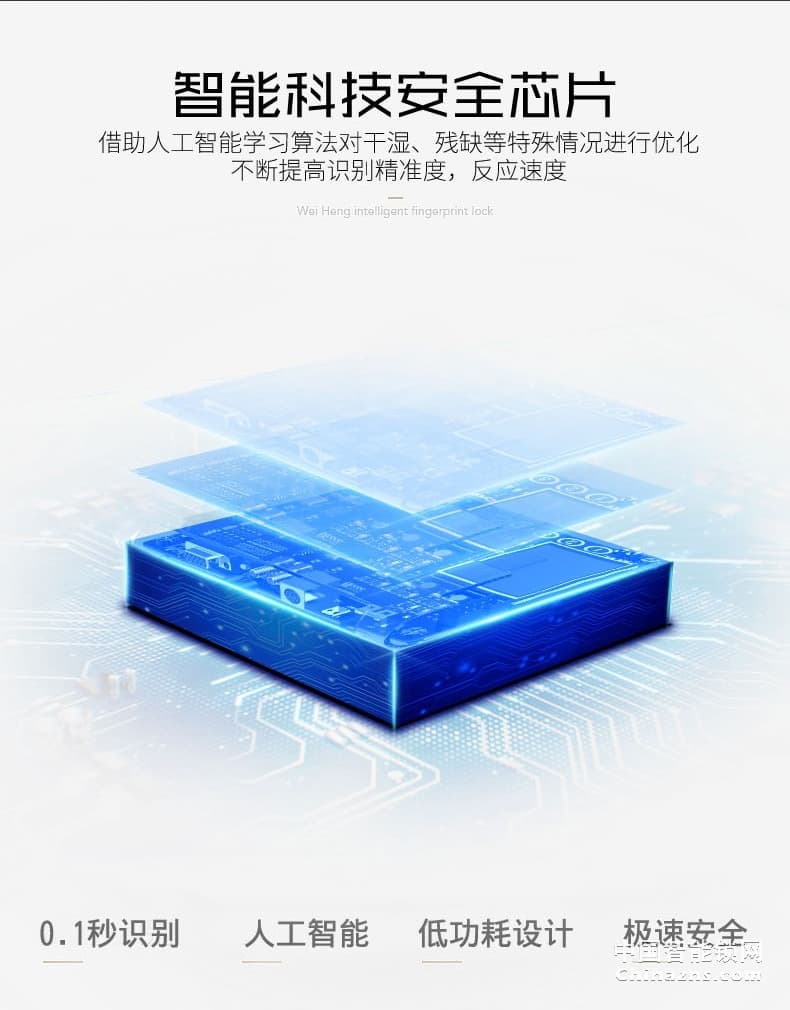 AOC全自動指紋鎖 智能密碼鎖 電子門鎖