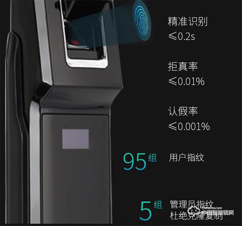 科萊寶全自動指紋鎖防盜門鎖智能鎖 家用密碼鎖電子門鎖