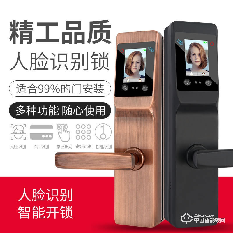 虹時(shí)代i1眼睛虹膜識(shí)別人臉智能鎖 密碼指紋鎖