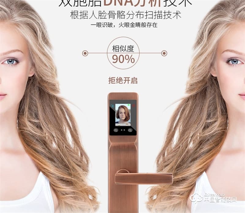 虹時(shí)代i1眼睛虹膜識(shí)別人臉智能鎖 密碼指紋鎖