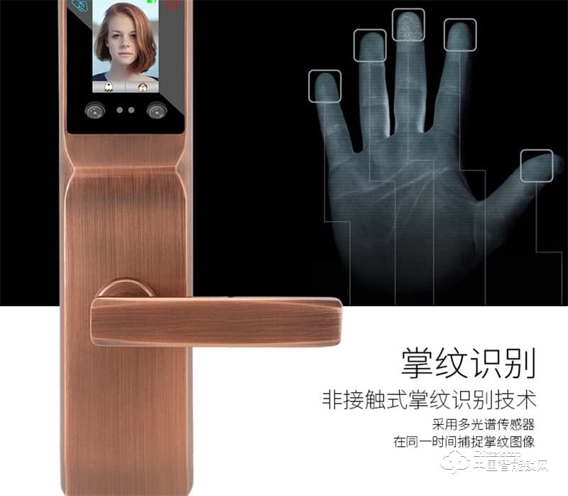 虹時(shí)代i1眼睛虹膜識(shí)別人臉智能鎖 密碼指紋鎖