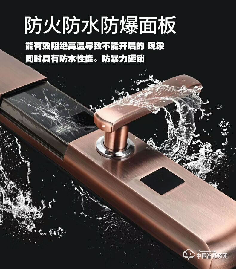 伊派爾指紋鎖 人臉識別掌靜脈指紋鎖家用防盜門鎖密碼鎖智能鎖