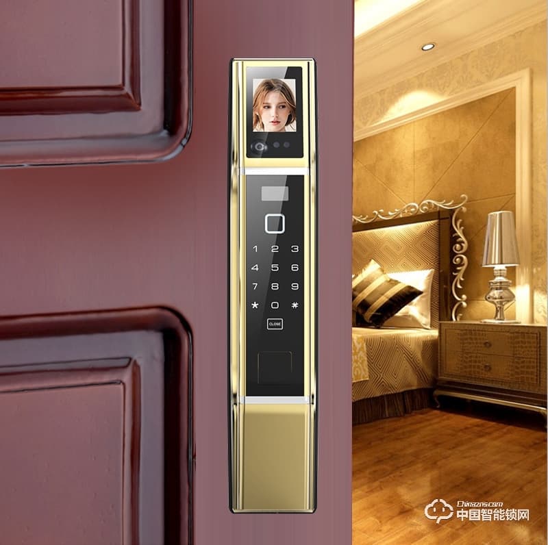 梵格爾人臉識別智能鎖 家用智能防盜鎖 智能指紋密碼鎖