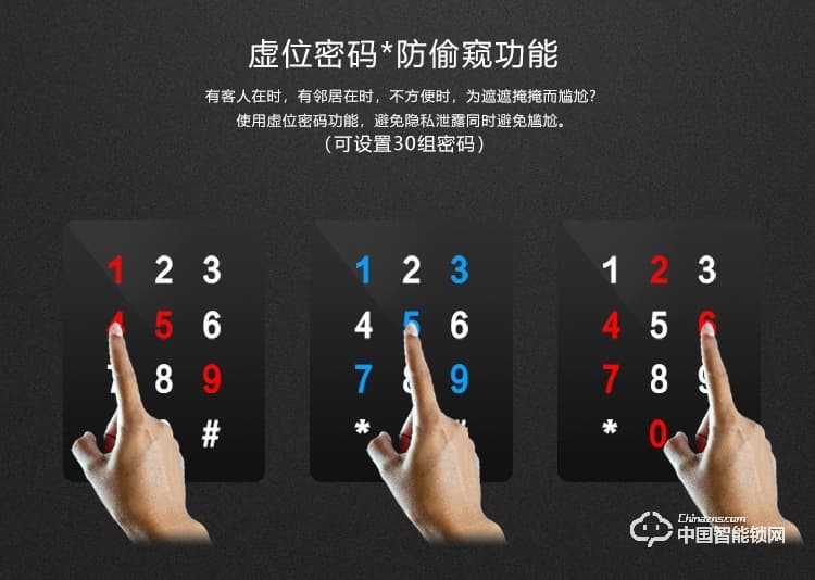 梵格爾指紋鎖 防盜門智能鎖密碼刷卡電子鎖