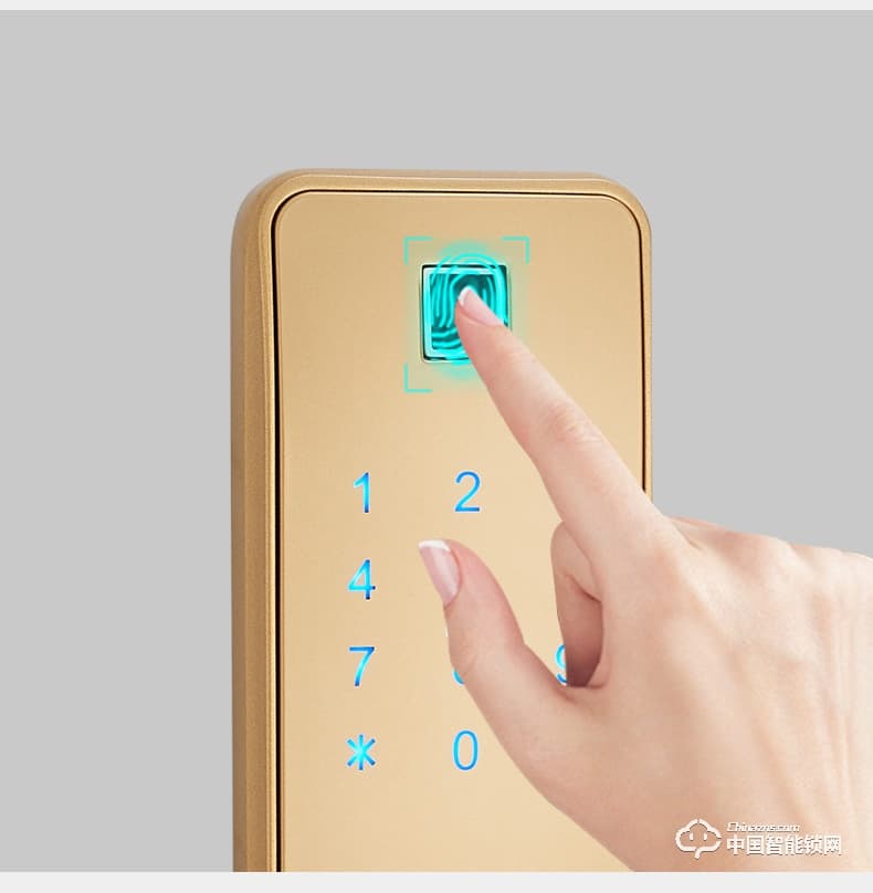 固特指紋鎖 家用防盜門鎖室內木門智能鎖密碼鎖電子鎖