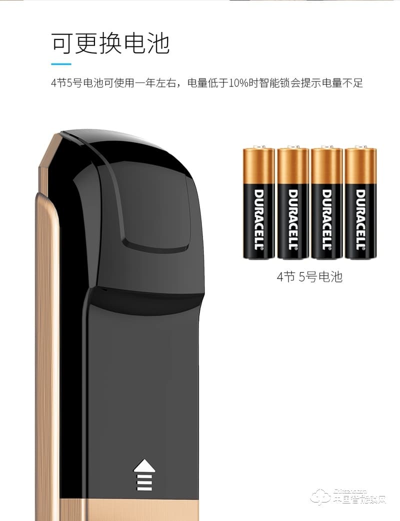 尊爵簡約電子指紋鎖 智能識別指紋密碼鎖 家用防盜指紋鎖