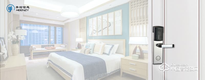 青熠智能鎖 NFC智能鎖 直板刷卡防盜門(mén)鎖