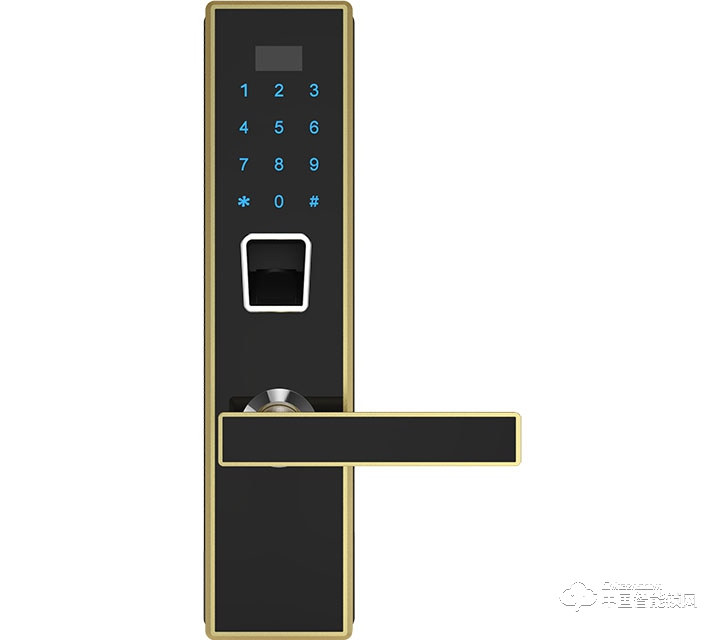 一馬平川智能鎖Y-1122 直板指紋密碼鎖 防盜門智能鎖