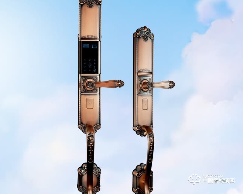 科塞達智能鎖 別墅門指紋鎖 鋅合金防盜密碼鎖