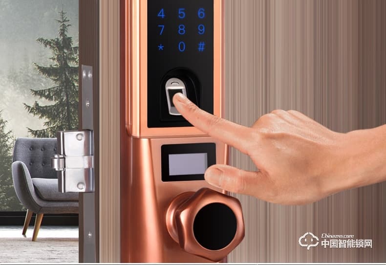 金點原子指紋鎖 指紋鎖玻璃門鎖感應(yīng)磁卡鎖