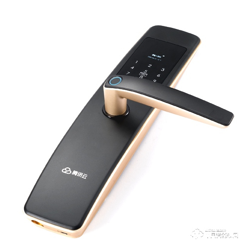 萬(wàn)佳安騰訊云指紋鎖Q7 直板防盜電子密碼刷卡鎖