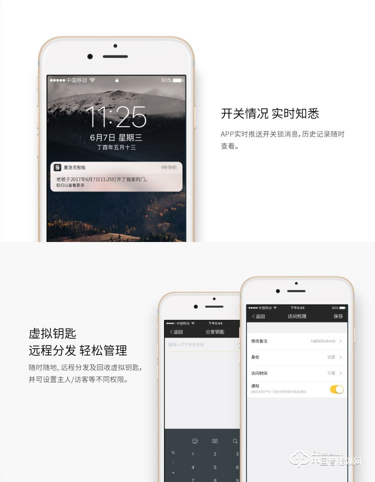 夏洛克智能鎖 家用防盜門鎖手機遠程開門