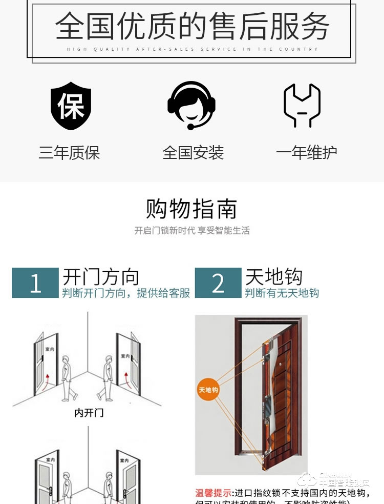 樂可多指紋鎖 大門鎖刷卡磁卡感應通用智能鎖