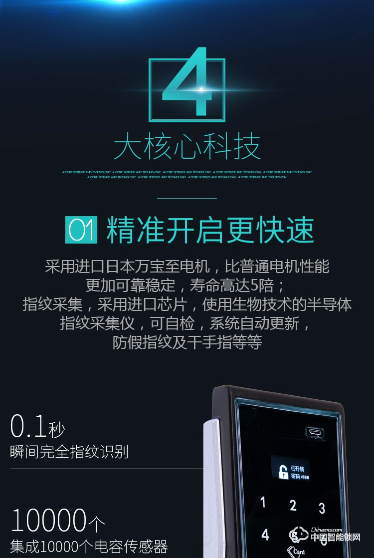 樂可多指紋鎖 家用防盜門新品智能鎖把手指紋識別密碼鎖