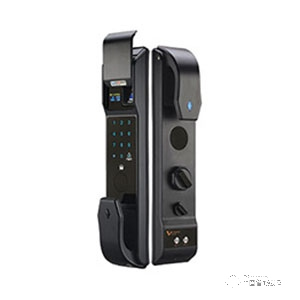 多麥克斯智能鎖 家用指紋密碼鎖 小滑蓋智能門鎖