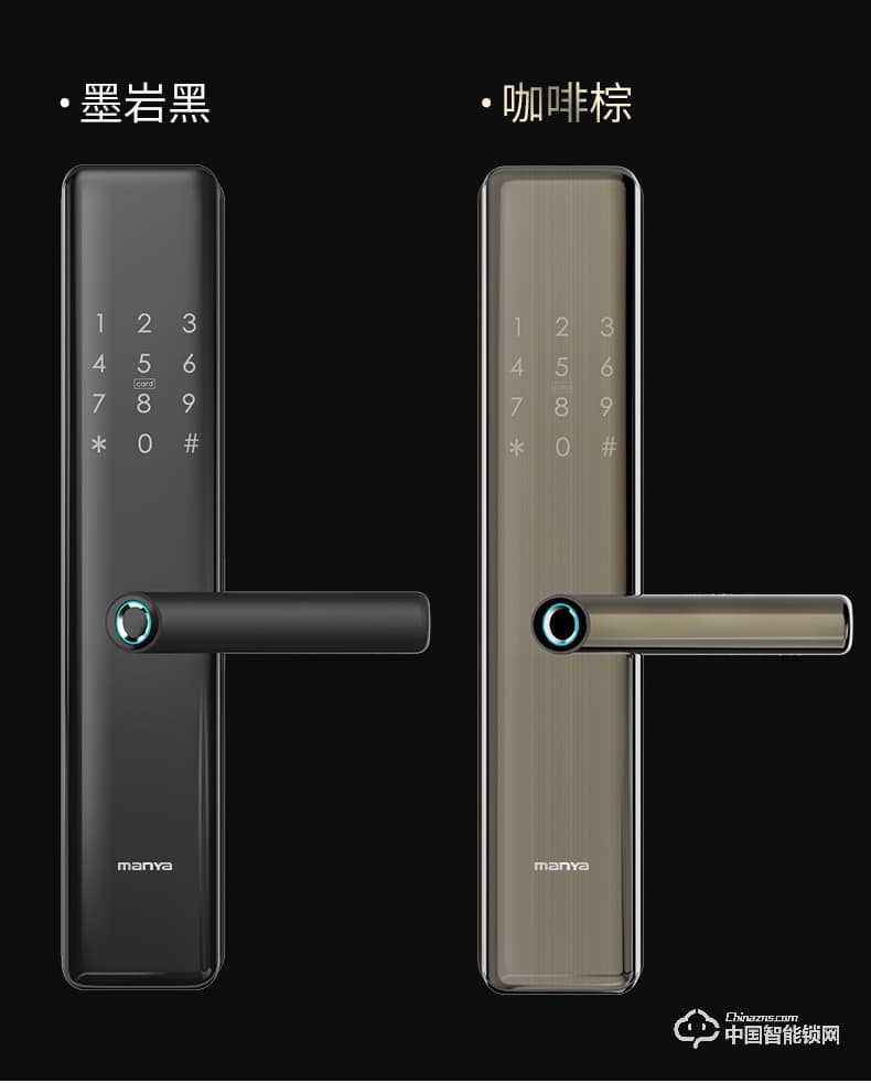 曼亞智能鎖 家用防盜門智能電子密碼識別全自動感應(yīng)鎖
