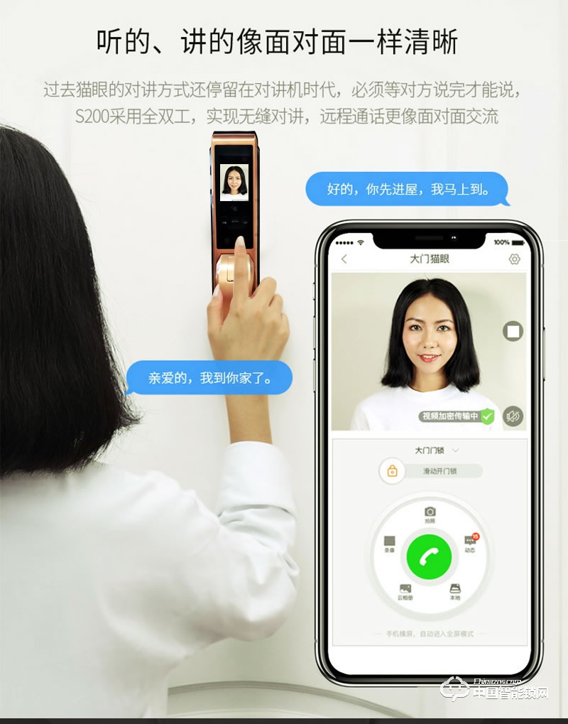 安爾發(fā)智能鎖 家用推拉式指紋密碼鎖A800