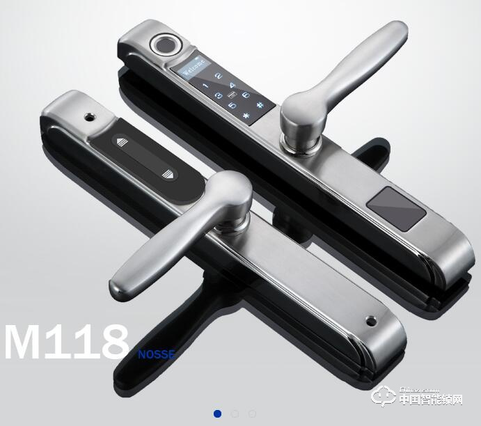 諾士智能鎖 家用直板指紋鎖 防盜門電子密碼鎖M118