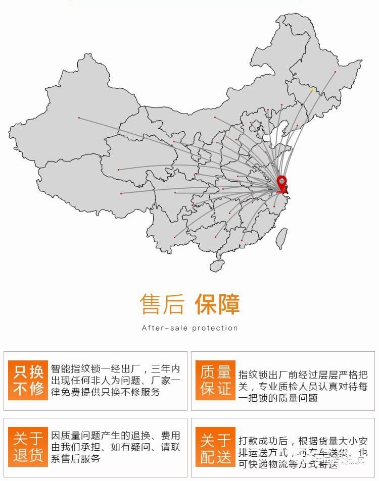 普利多智能鎖 別墅指紋鎖 歐式指紋密碼鎖