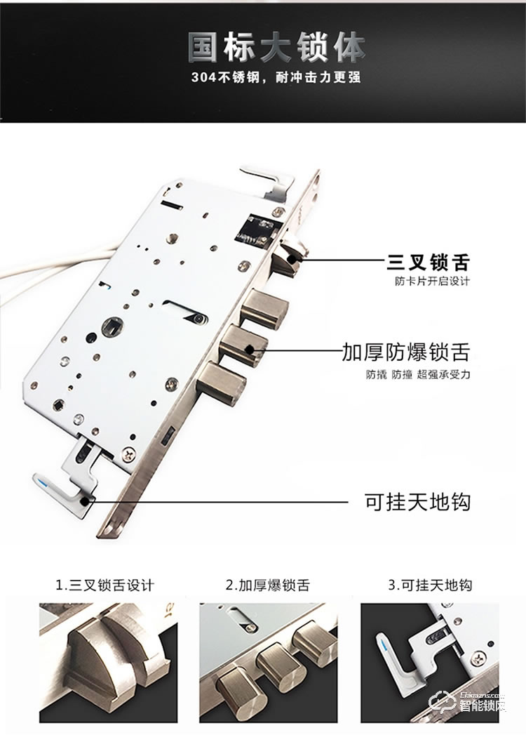 皇家金盾智能鎖 X1家用防盜門鎖密碼鎖