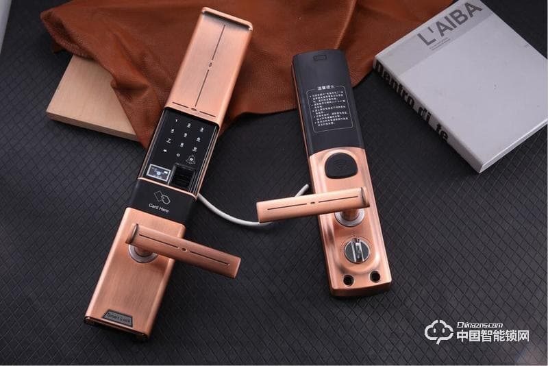 埃菲斯智能鎖 滑蓋指紋鎖 家用電子密碼鎖A700