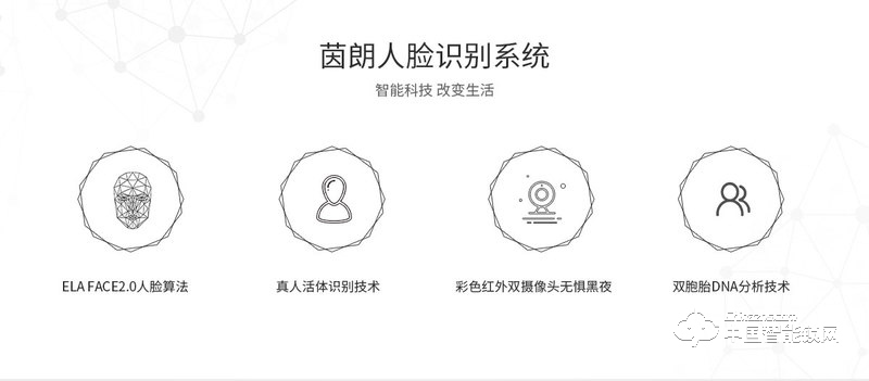 茵朗智能鎖 人臉識別智能鎖EF11