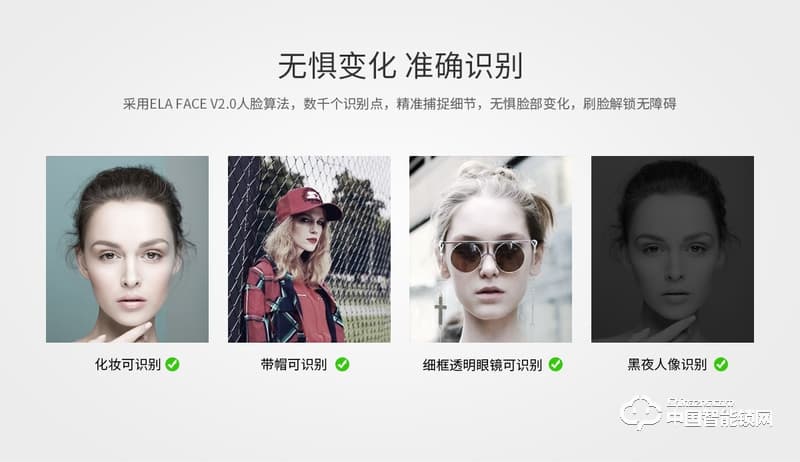 茵朗智能鎖 人臉識別智能鎖EF18